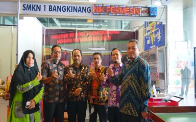 GEBYAR MENARA VOKASI EXPO, SMKN 1 BANGKINANG IKUT MEMERIAHKAN