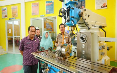 Persiapan UKK,  SMK Negeri 1 Bangkinang melakukan Verifikasi TUK